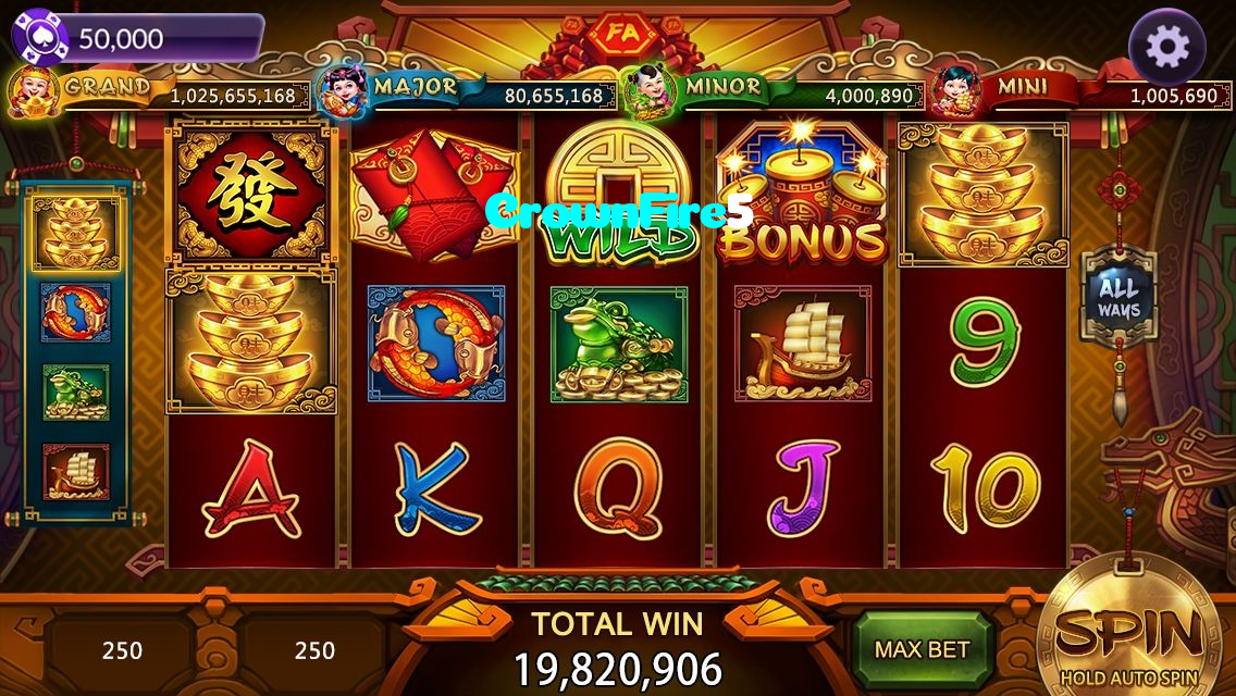 available types of CrownFire5 bet including pre-match live express and system bets